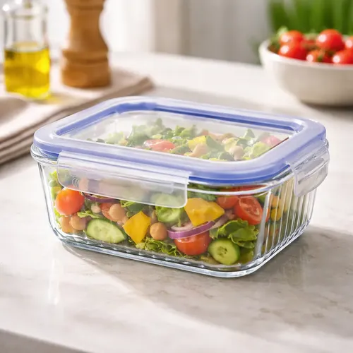 MLB 7469391540 Pote Hermetico Retangular Tampa Stripes 640ml Organizador A JM