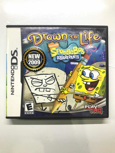 Drawn To Life Bob Esponja Ds (Usado)