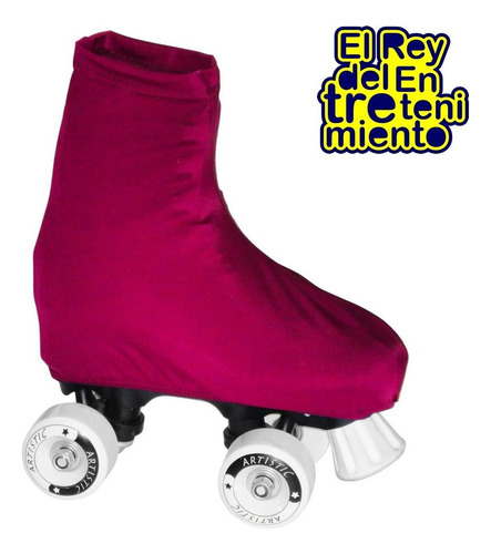 Imagen 5 de 7 de Par Polainas Cubrebotas Profesional Patín Artístico - El Rey