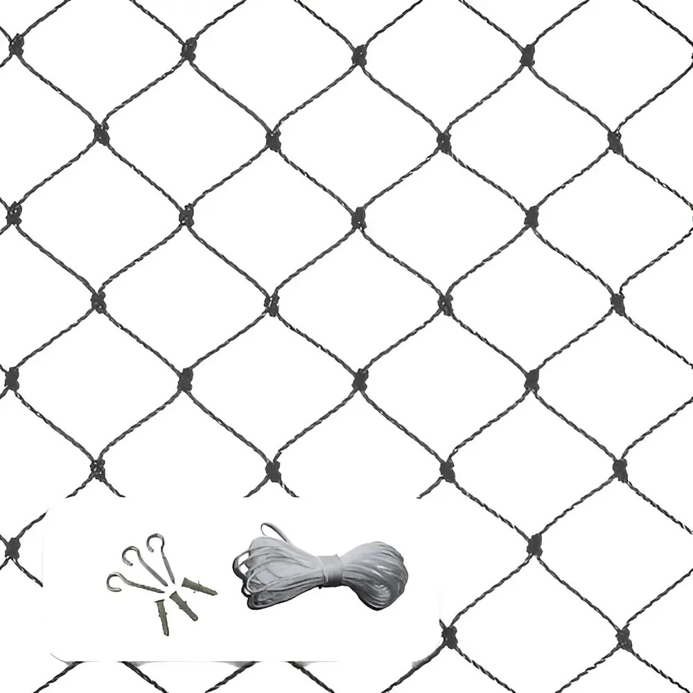 Kit Rede Tela Proteção Crianças Gatos Janelas 1,30m X 1,60m Branca