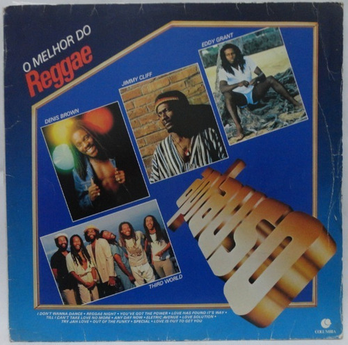  Lp Vinil Usado Coleção Aplauso O Melhor Do Reggae