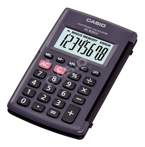 Imagen 2 de 3 de Paquete De 10 Calculadoras Portátil Casio Hl-820lv