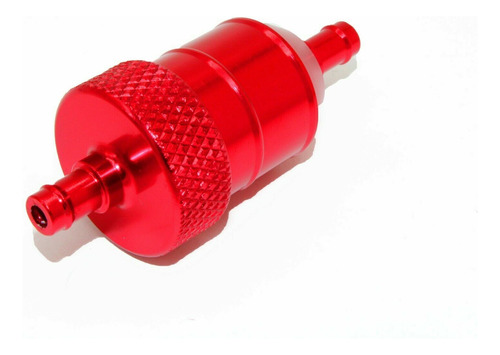 Red Cnc Aluminum Fuel Gas Filter For Honda Foreman Foreman