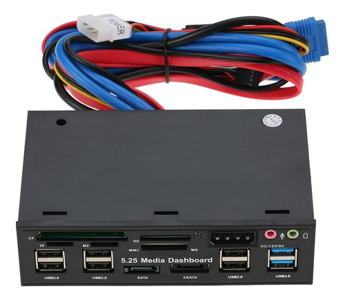 Multifunción Usb 3.0 Hub Puerto Esata Tarjeta Interna Sata