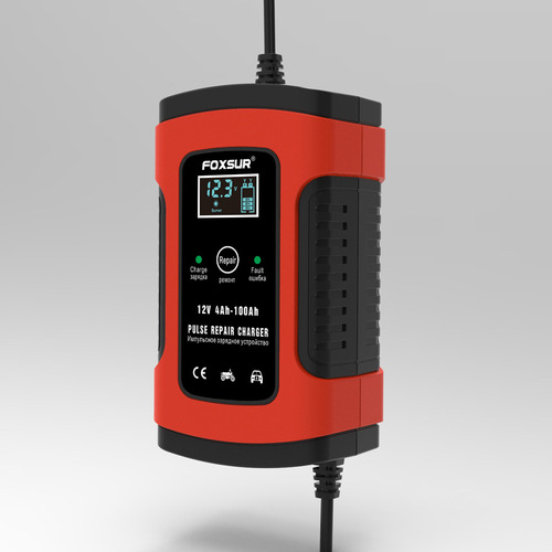Cargador Inteligente Batería Automóviles Motocicleta 12v 6a