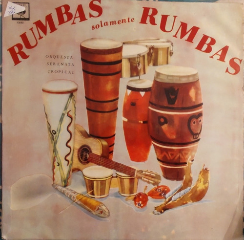 Vinilo Lp De Rumbas Solamente Rumbas (xx386 (Usado)