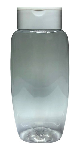 10 Botellas Pet 300 Ml Para Shampoo Con Tapa Blanca