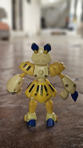 Colección Medabots Hasbro 6 1997 Cyandog Warbandit Pepercat (Usado)