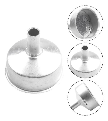 Placa De Filtro Funnel Funnel Funnel, 50 Ml, 600 Ml, Moka Fu