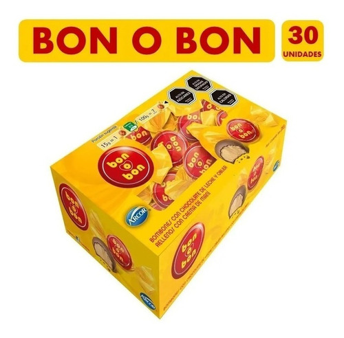 Bon O Bon Caja De 30 Unidades 