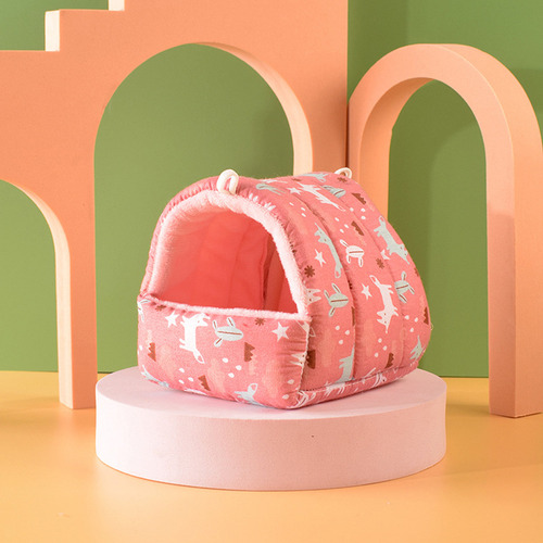New Bonita Cama For Animales De Invierno: Conejo, Ardilla,
