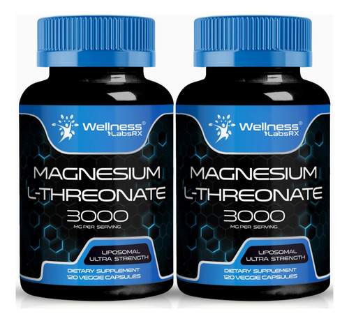 Magnesium L-threonate Wellness Labsrx Entrega Inmediata