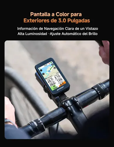Gps Bike Igpsport Binavi Air Touch Screen Bluetooth Preto