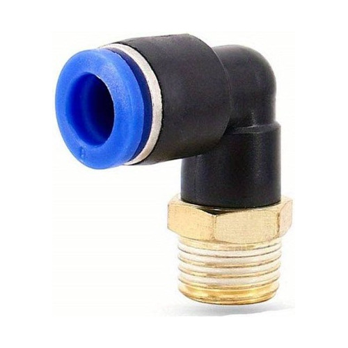 Conector Codo Hilo De 1/4  X 8mm Neumático