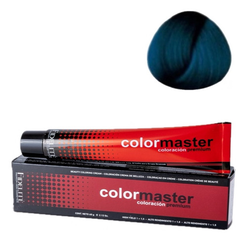 Tinta Color Máster Nº0/77 Intensificador Azul 60 Ml Fidelite