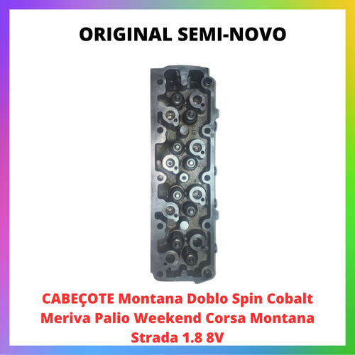 Cabeçote Montana Doblo Spin Cobalt Palio Corsa Strada 1.8 8v