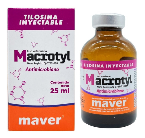 Macrotyl 25ml - Control Infeccion Respiratoria E Intestinal