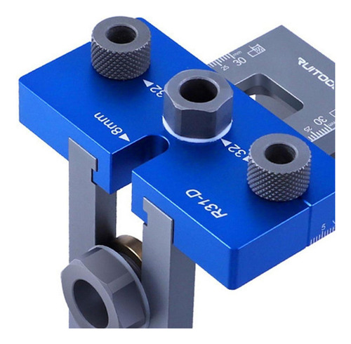 3 En 1 Dowel Jig Drill Kit Locinadores De Carpintería