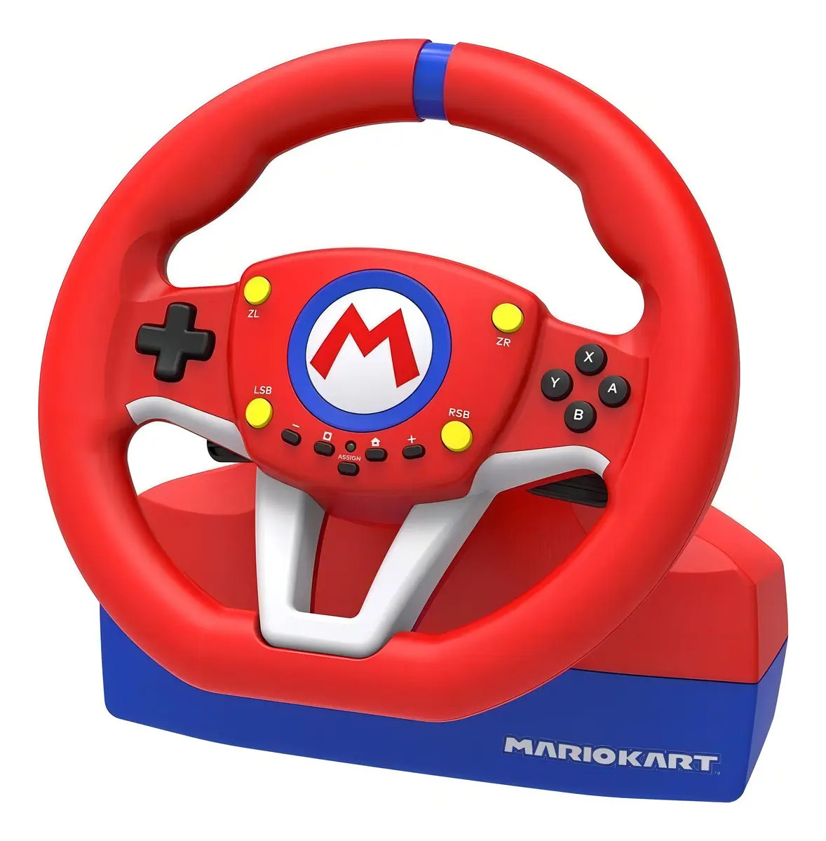 Volante e Pedais Nintendo Mario Kart Vermelho para Switch