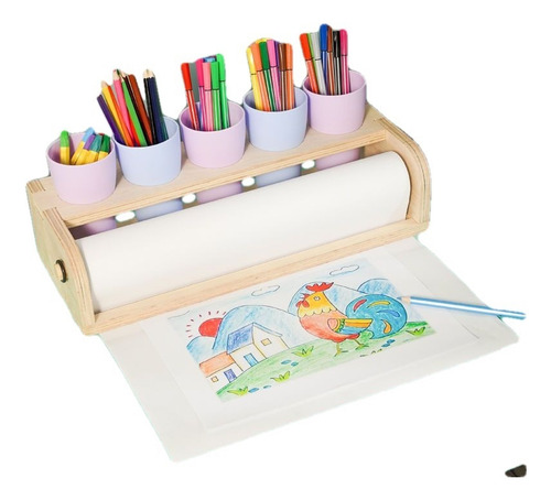 Caballete De Madera Maciza Para Escritorios Infantiles