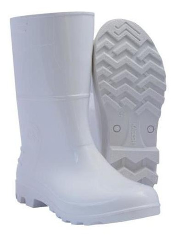 Bota Pvc Branca 39 Kadesh - Imbiseg