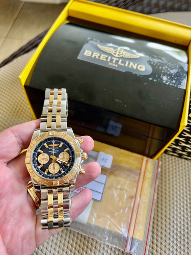 Relógio Breitling Cb0110 Completo Impecável Amarelo Amarelo Preto (Usado)
