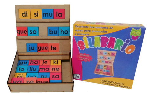 Kit Abecedario Móvil+silabario Simple+silabario Compuesto