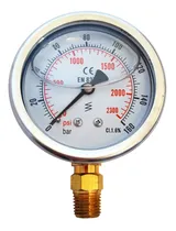 Comprar Manometro Diametro 63mm 0-160 Bar 1\u002F4  Npt