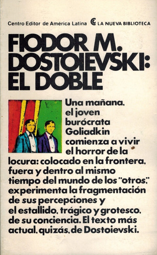 El Doble (b4)/fiodor M. Dostoievski/ Centro Editor