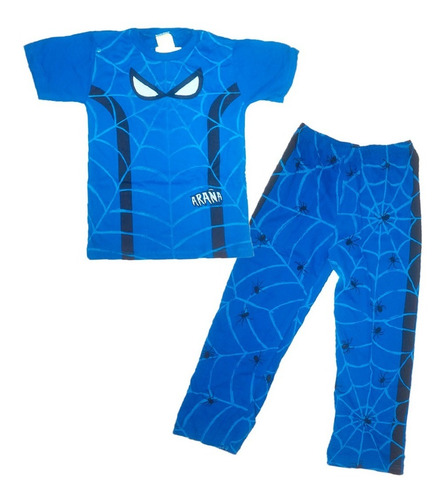 Pijamas Spiderman De Mono Cisco Kids