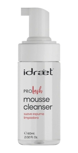 Pro Lash Mousse Cleanser Espuma Limpiadora Suave Idraet