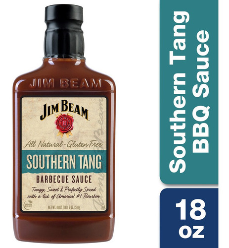 Jim Beam Southern Tang Barbecue Sauce, Bbq 532ml.