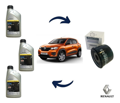Cambio Aceite Kwid Renault Original 2019-2021 
