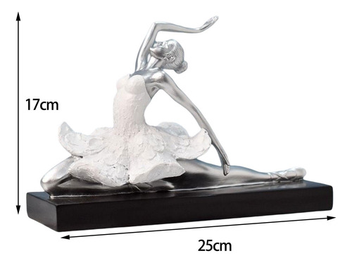 Estatuilla De Estatuillas De Bailarina De Ballet De Estilo D