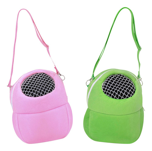 2x Bolsa De Transporte Para Hámster De Viaje Para Mascotas,