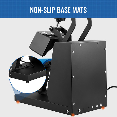 Vevor Máquina Me Prensa De Calor Para Sombreros 4-en-1 Negro