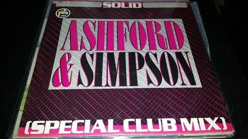 Ashford & Simpson Solid (special Club Mix) Vinilo Maxi Uk