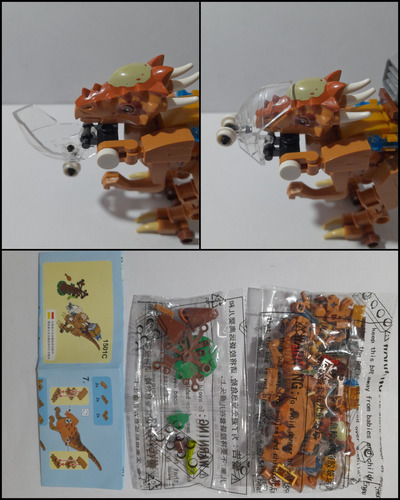 Pack Dinos: Revista + Crayones +stickers + 2 Dinos P/ Armar