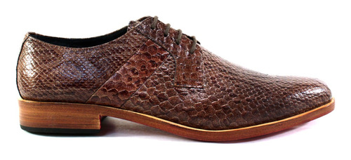 Zapato Hombre Cuero Vacuno Diseño Crocco 2 By Ghilardi