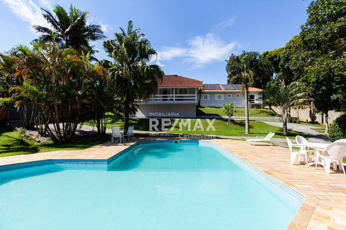 Casa No Haras Bela Vista, Tradicional Condomínio De Vargem Grande Paulista Á Venda Com 4 Quartos, Varanda, Área Gourmet, Piscina, Quadra De Tênis, V - Ca0617