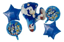 Comprar Globo Sonic Globo Sonic Decoración Fiesta Paquete Sonic Azul