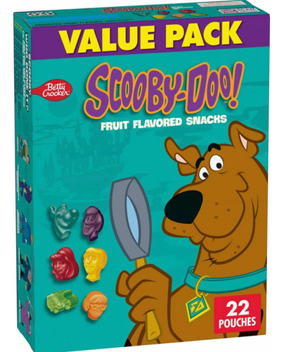 Scooby Doo Gomitas 3 Cajas De 22 Piezas