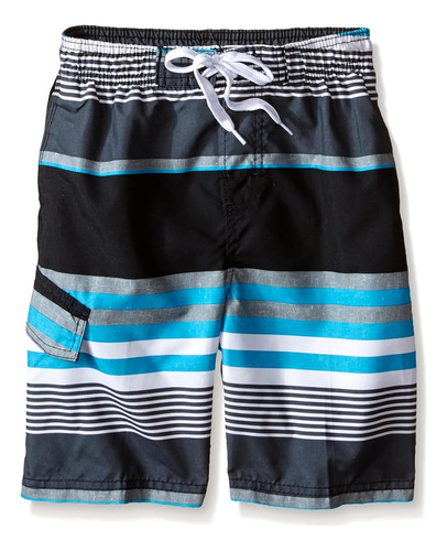 Kanu Surf Boys' Viper Quick Dry Upf 50+ Bañador De Playa, Op