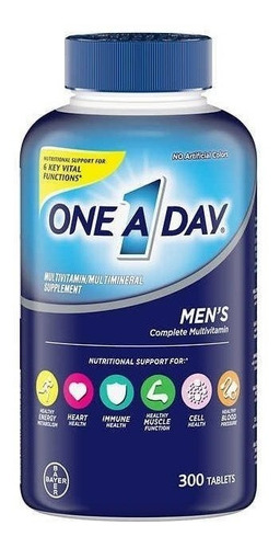 One A Day Men's (homem) Multivitaminico, 300 Tablets Imp Usa