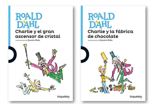 ** Combo 2 Libros Charlie ** Chocolate Ascensor Roald Dahl