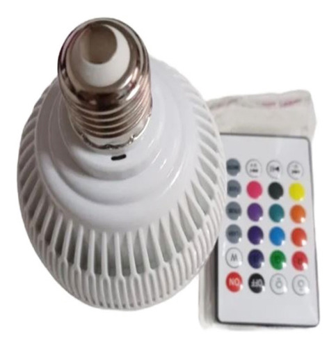 Ampolleta Led Bluetooth Parlante Lámpara Multicolor Fiesta