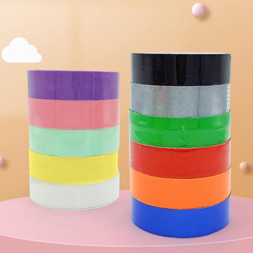 2x Cintas De Bolas De Colores Hechas A Mano De 10 Metros