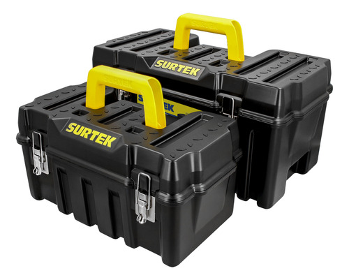 Juego De Cajas Portaherramientas Plásticas, 2 Piezas Surtek