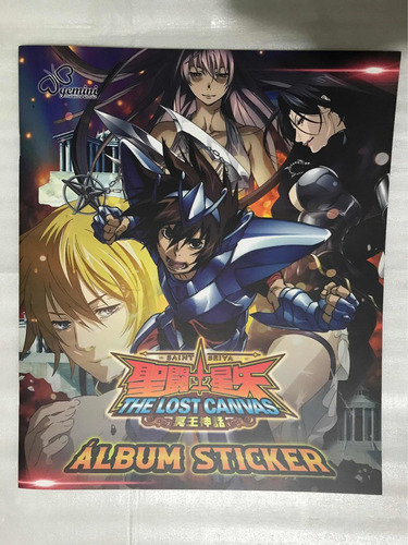Álbum Completo Saint Seiya Lost Canvas Caballeros Zodíaco