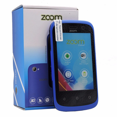 Celular Libre Zoom Q6 Eternity 3.5 4gb 512mb Dos Sim Camara